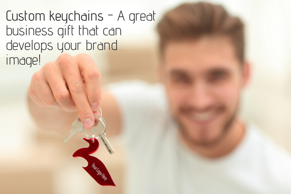 Custom keychains - A great business gift that can develops your brand image