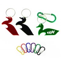 Customized Duck Shape Bottle Opener With Keychains Holder Customized Duck Shape Bottle Opener With Keychains Holder