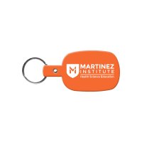 Promotional Round Rectangle Flexible Key-Tags