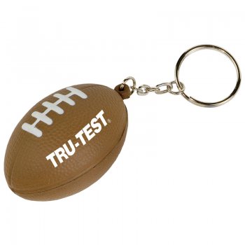 Customized Mini Football Stress Reliever Keychains